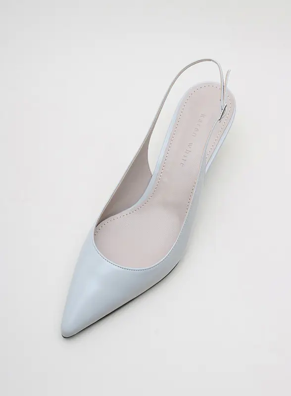 Plain Slingback Shoes_5cm