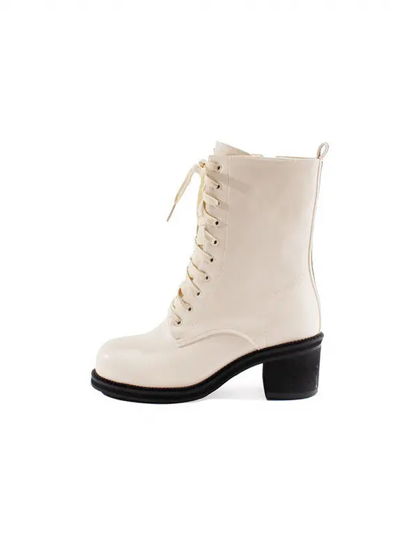 Rita Lace-up Walker Heel Boots