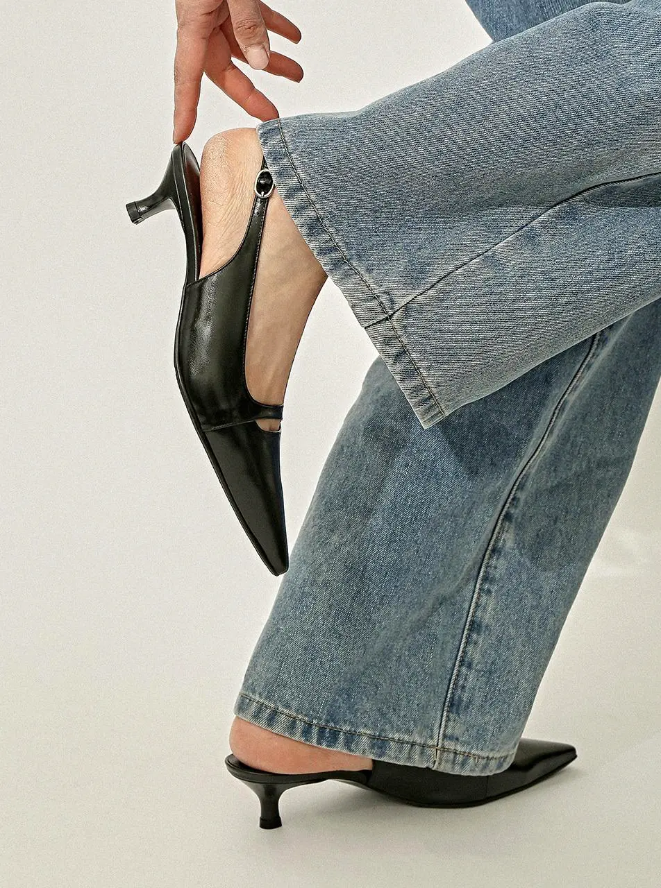 2054 Sienne Slingback Heel 4cm