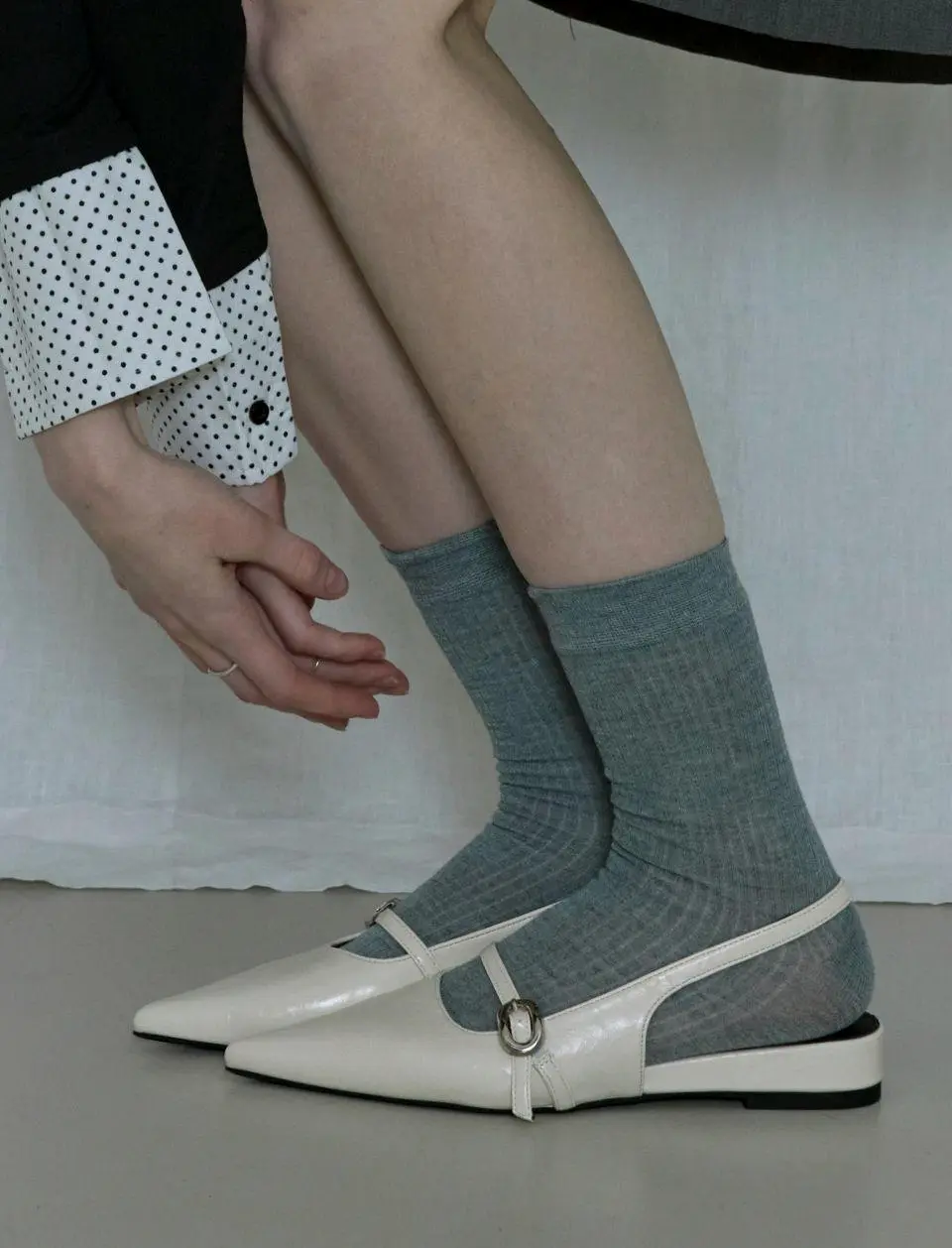 Cathay Mary Jane Slingback 3cm Pumps (WS9005)