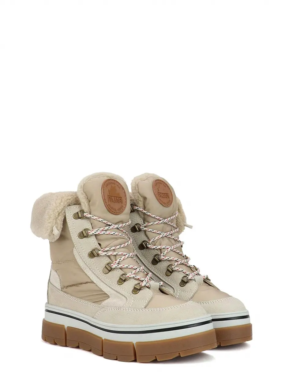 Pajar Henta Lace-Up Boots [Sand] (PJR-B01089-SND)