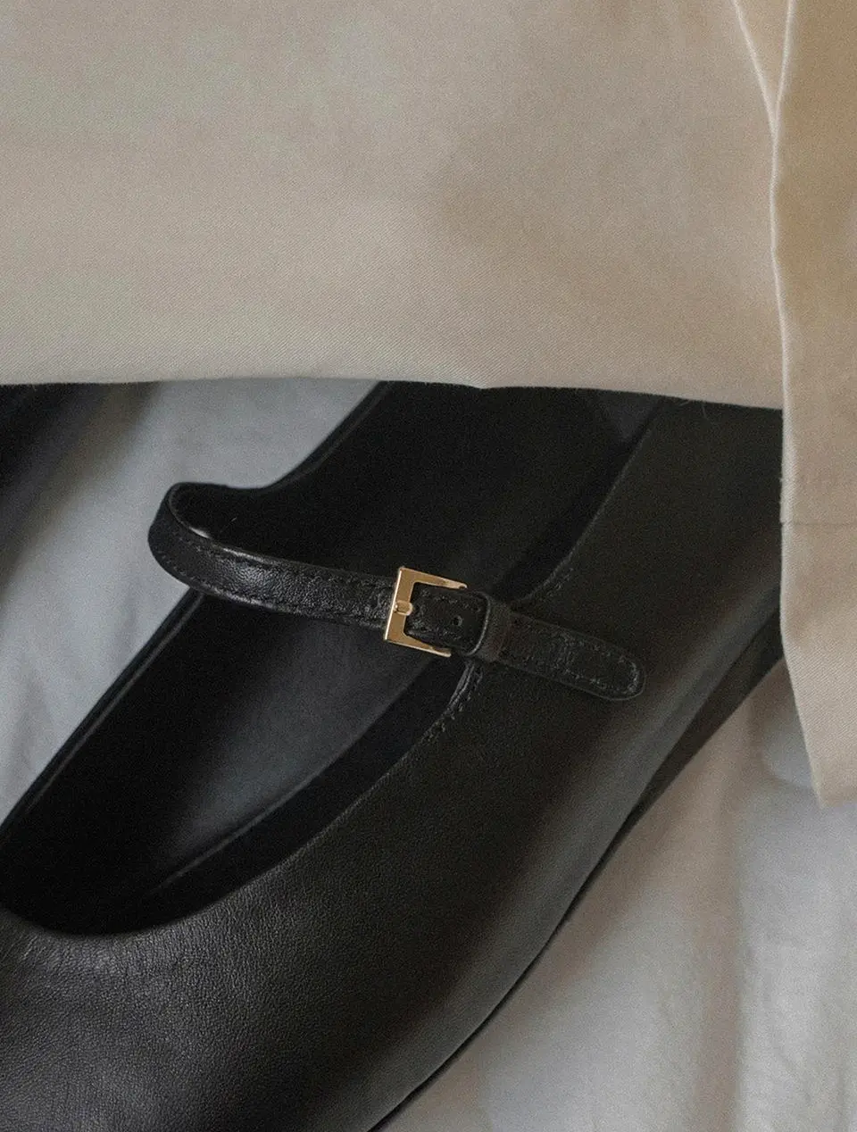 LUV MARYJANE FLATS [BLACK]