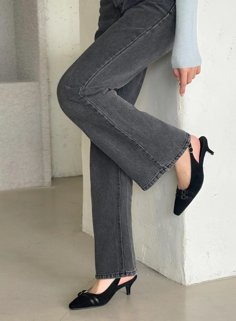 Belted Sling Back Desia 5cm PUMPS (Vi21272)