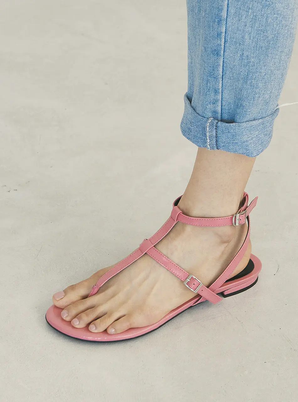 Flat Sandals N21-S232 Pink
