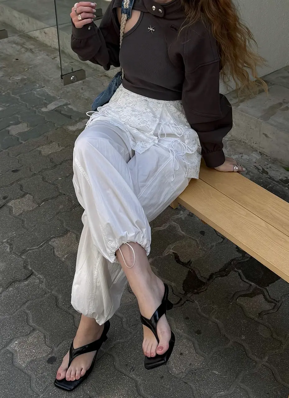 [Exclusive] A1949 Loke Flip Flop Mule Heel