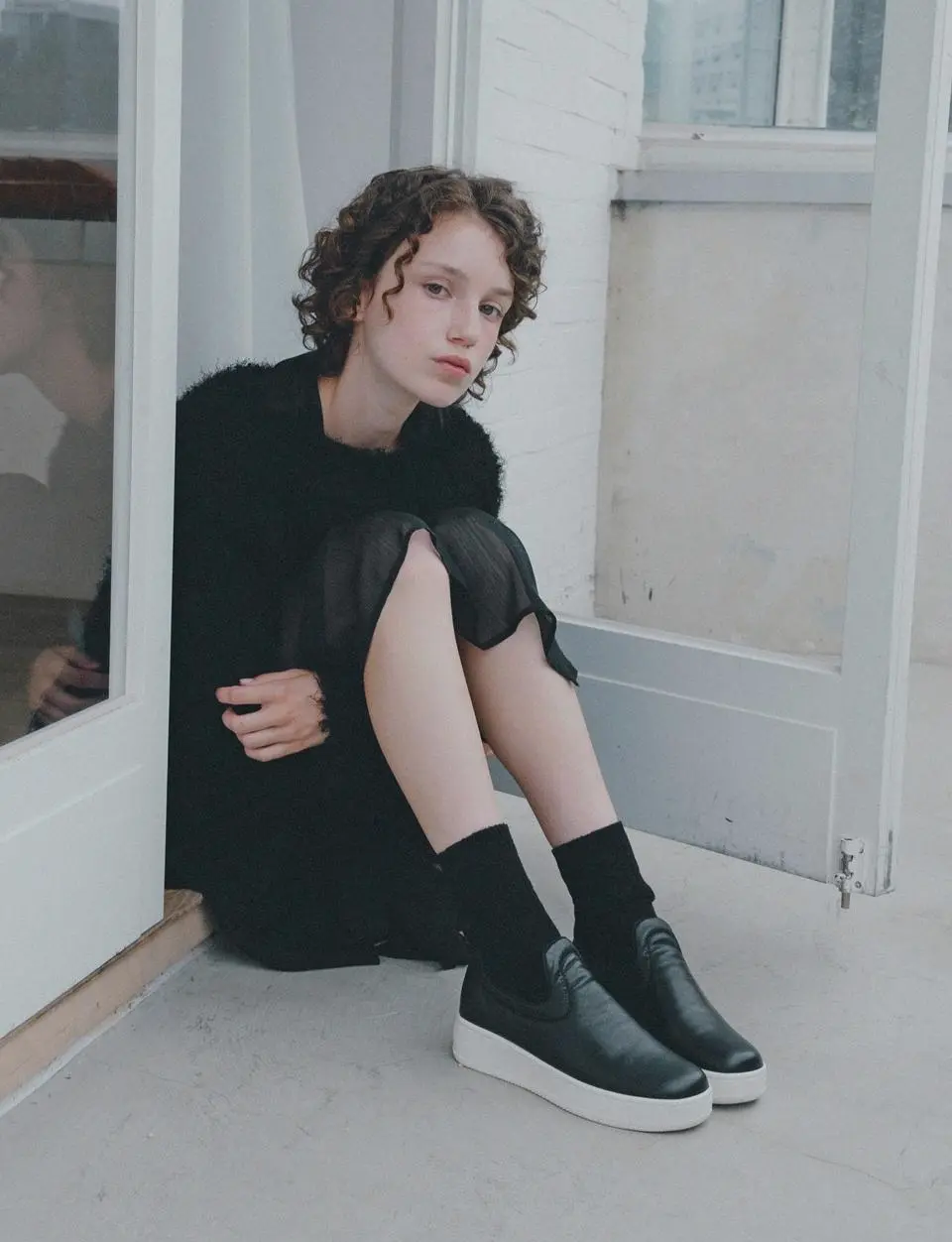 PUFFY SLIP-ON SNEAKERS (2 COLORS)