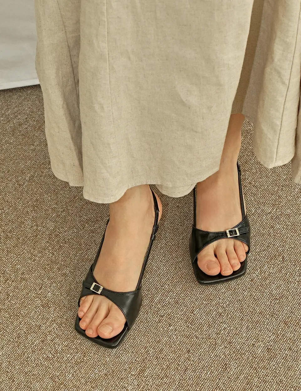 Ins Slingback Sandals