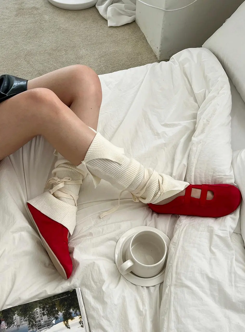 Mua Satin Elastic Band Mary Jane Flat Shoes (me363)