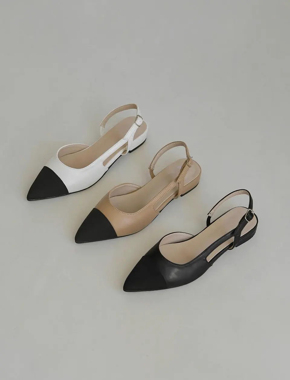 Dalia slingback flat shoes (2cm)