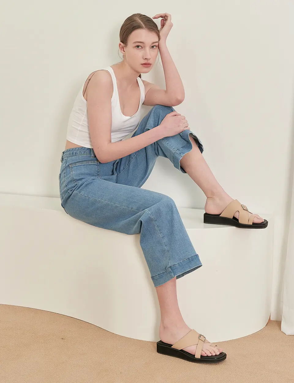 Buckle Slide (3 Colors)