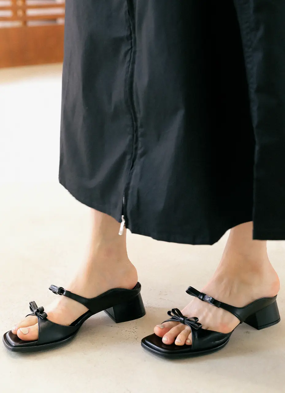 Retien Ribbon Mule_4 Colors