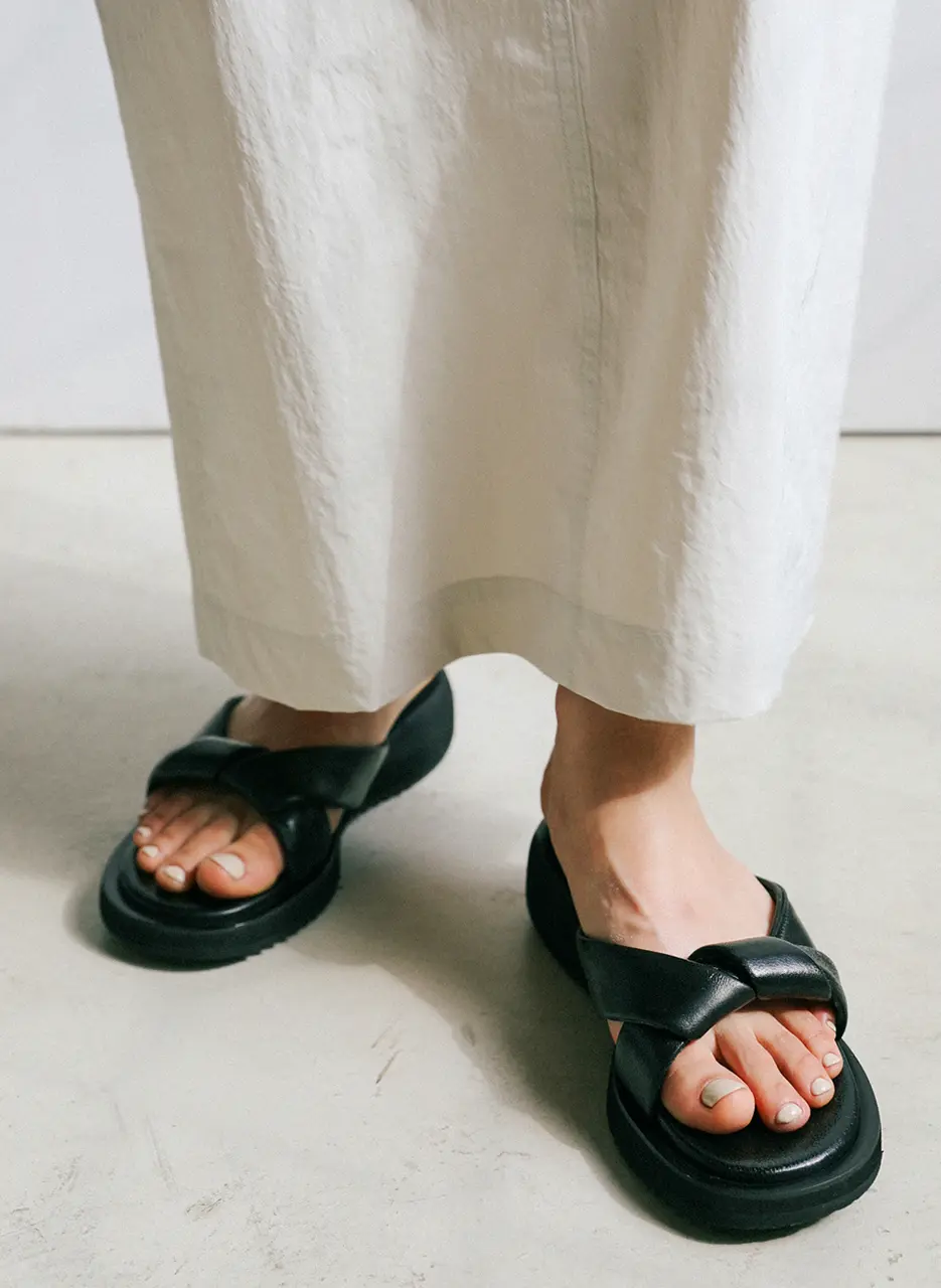Kundi Platform Slipper