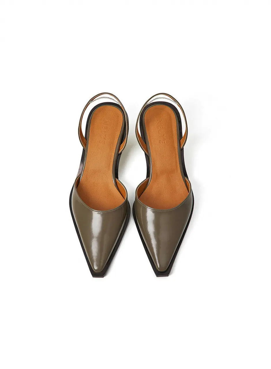 Eva Stiletto Slingback_Grey