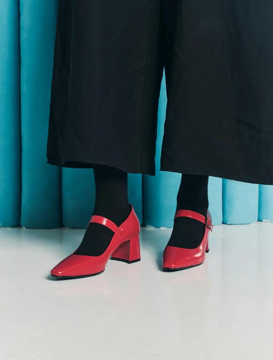 Mary Jane 6cm Pumps (LC301)