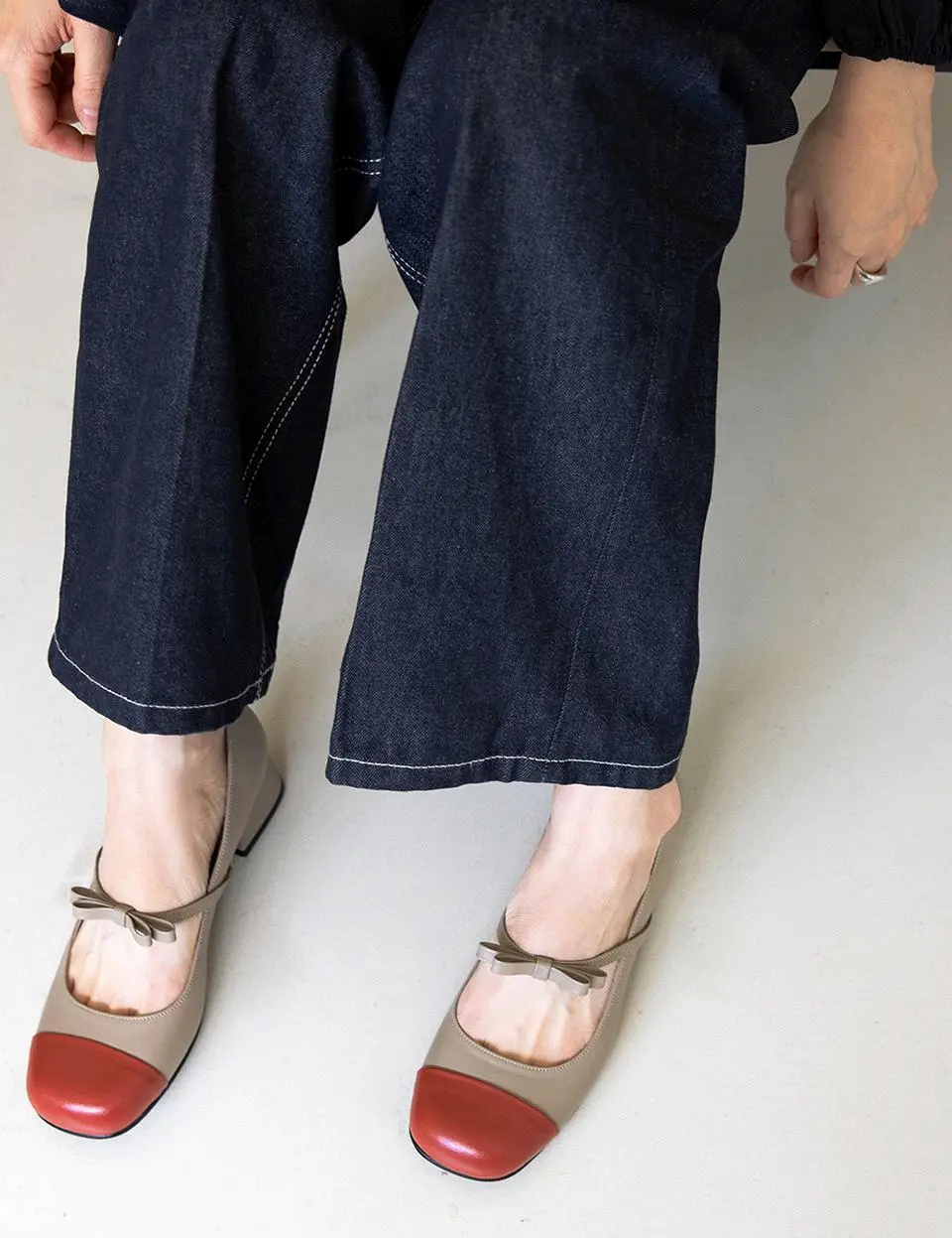 Wendy Ribbon Mary Jane Pumps (6 Colors)