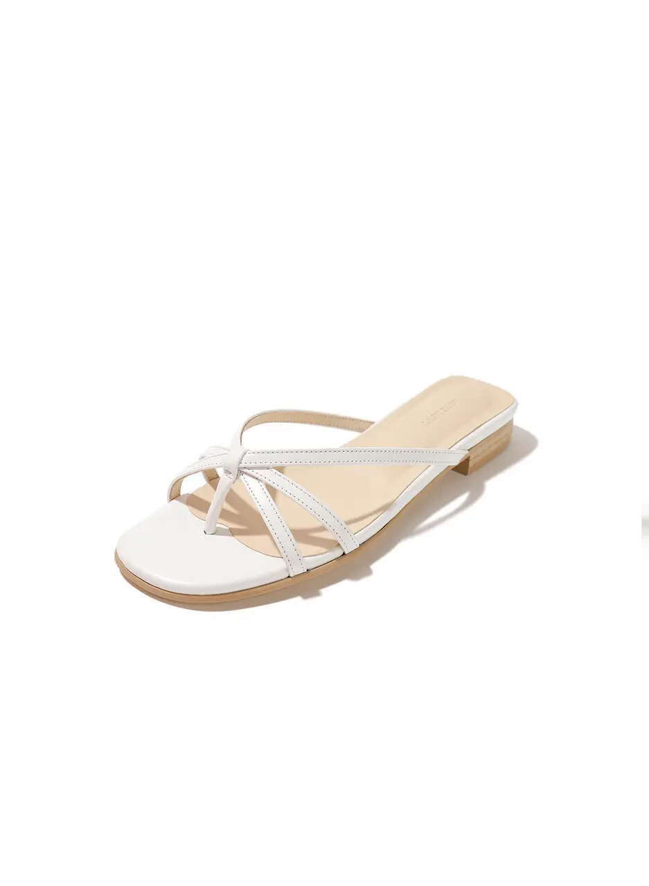 Dandelion Flip Flop_White