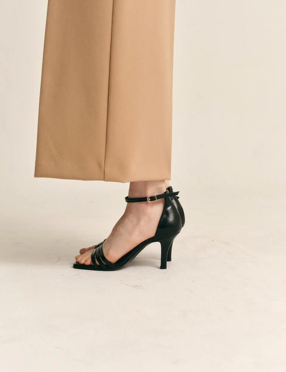 Ankle Strap Heeled Sandals [3colors] (LC319)