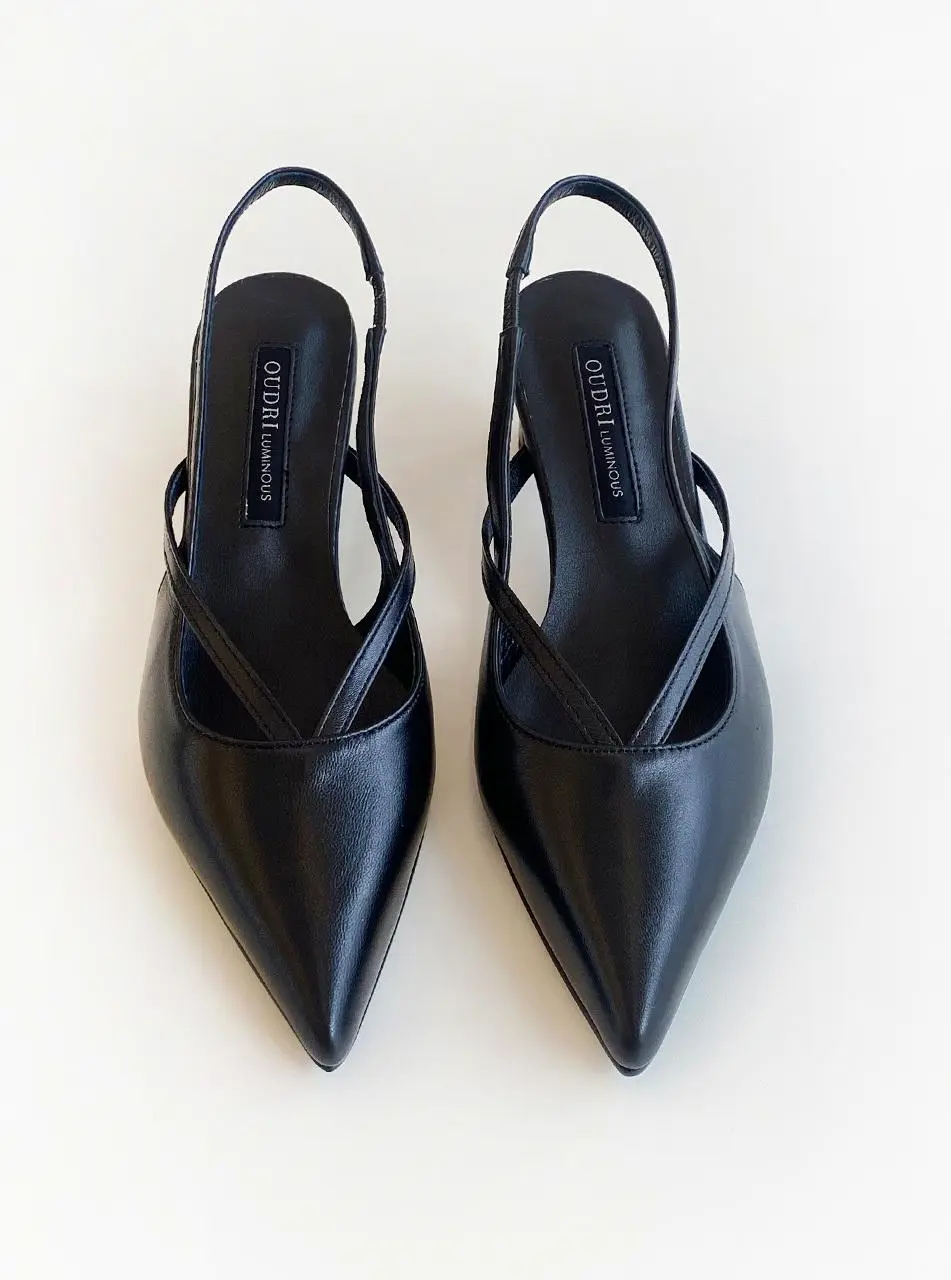 Erina Slingback Shoes_Black