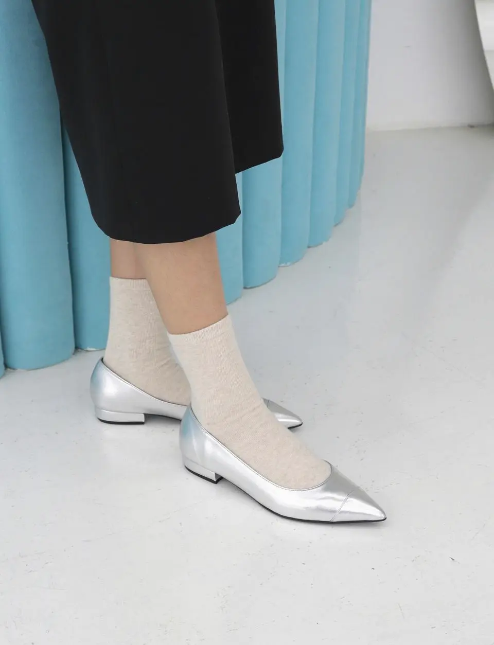 Stiletto Flat Ballet [2colors] (LC341)