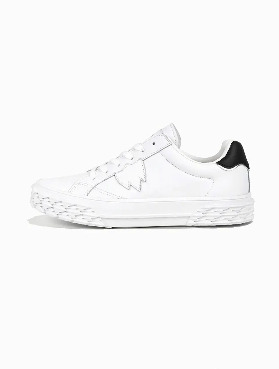 Mako W Leather Sneakers [White]