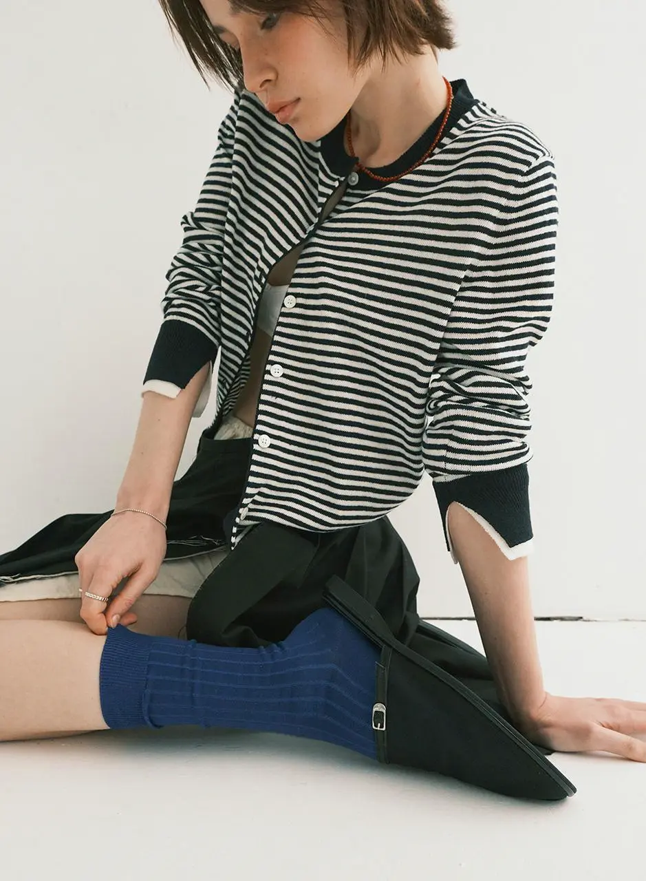 Sheer Belted Mesh Slide - 3colors