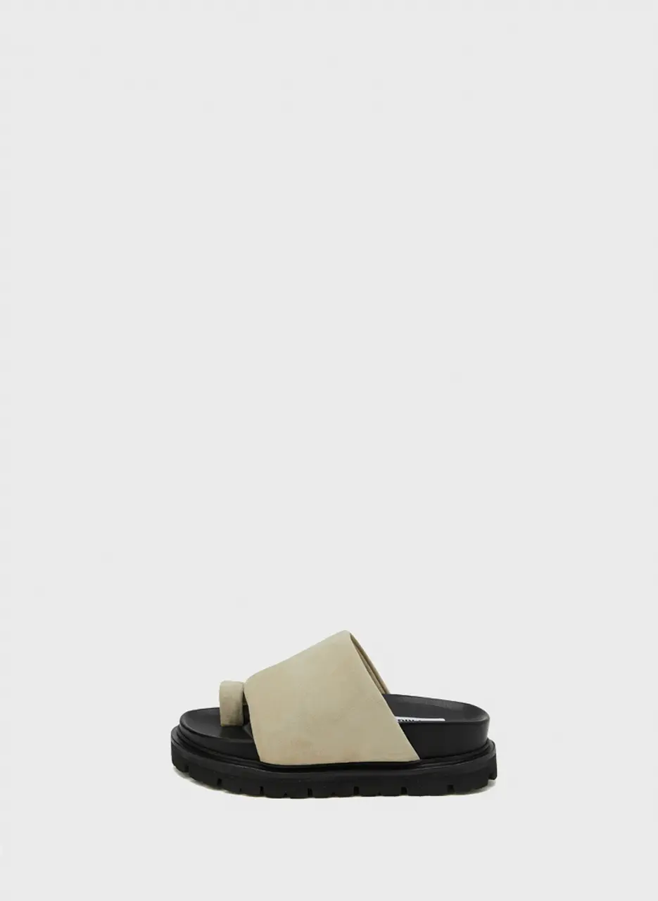 2 Strap Slipper_Beige