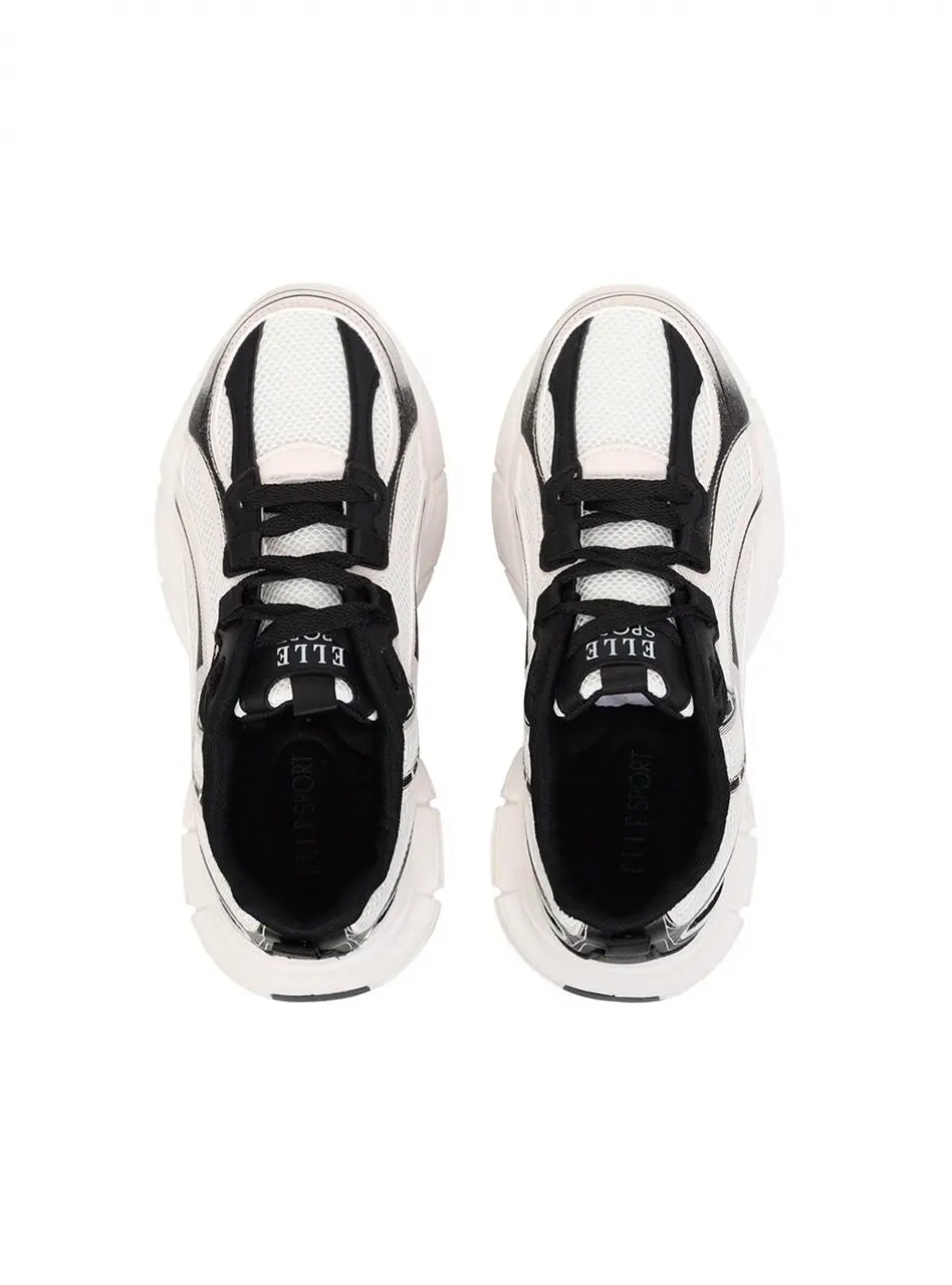 Elle Sports Club AVA Sneakers [Ivory Black] (EL5S248IBK)