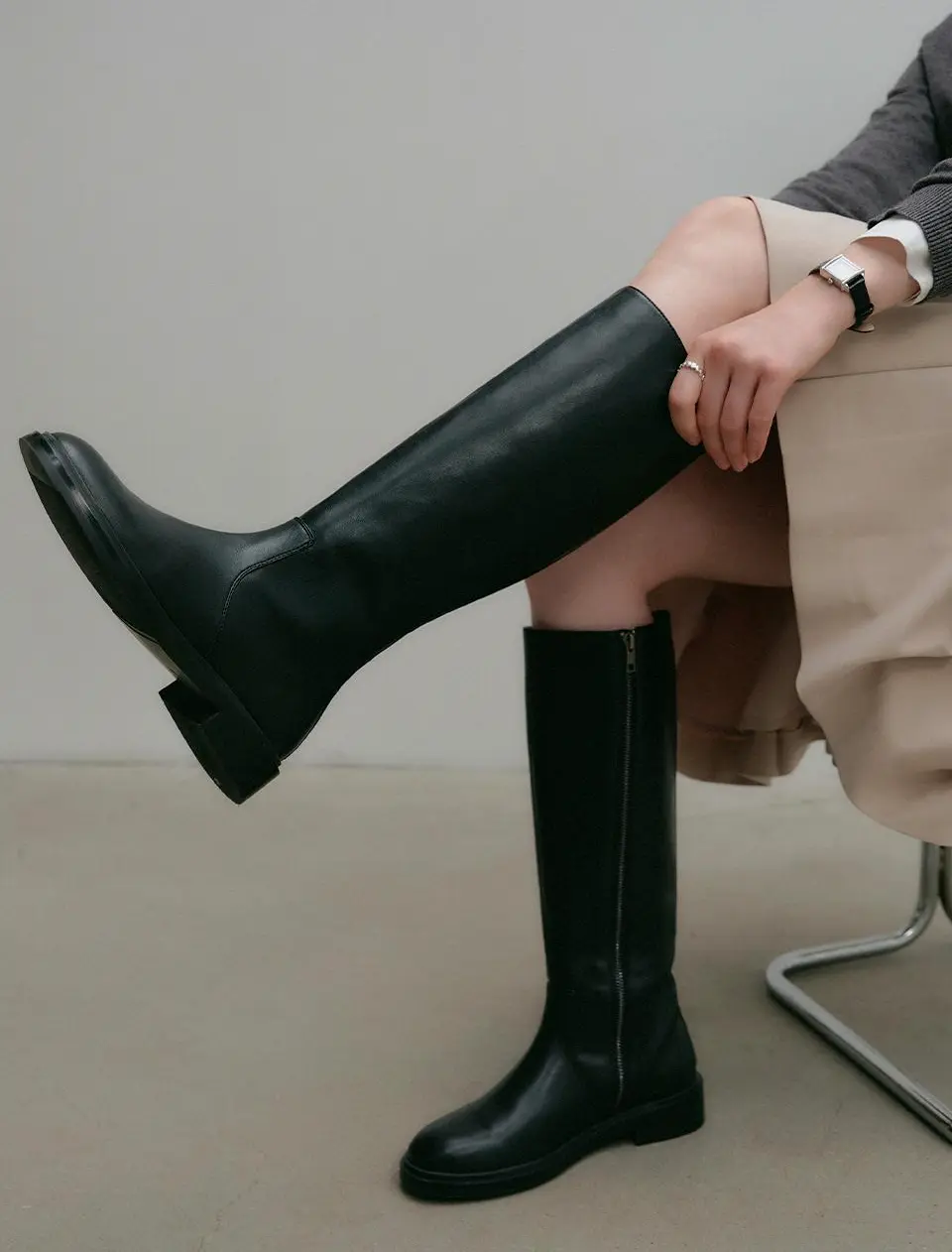 Alex Long Boots_Black