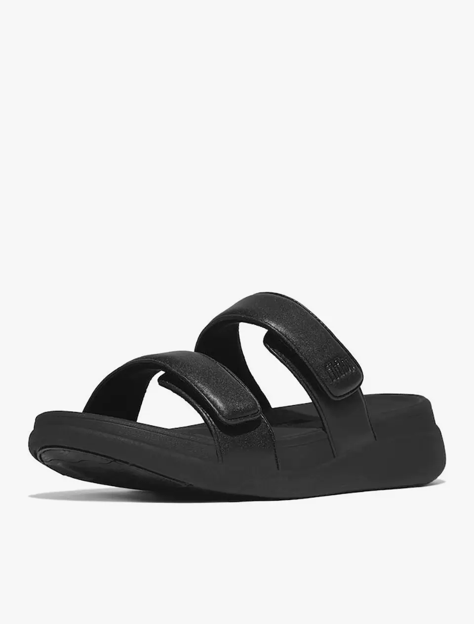 Samsung C&T Official Women's FMODE GO Adjustable Platform Two-Bar Slides [All Black] (FT61K2D035)