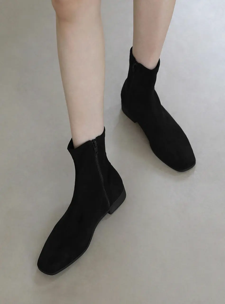 Rutini Square Socks Ankle Boots (2.5cm)