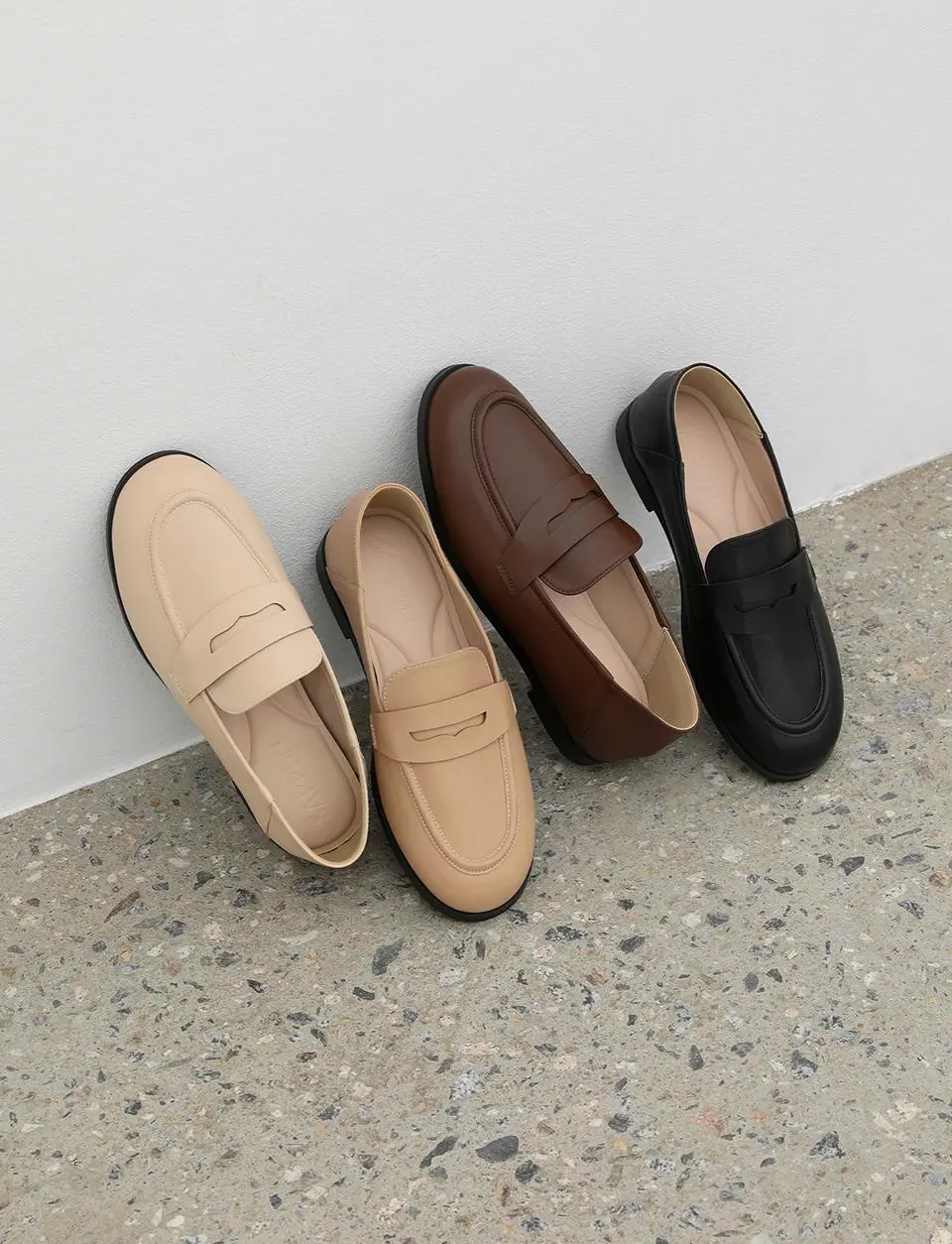 Andes round penny loafers (1. 5cm)