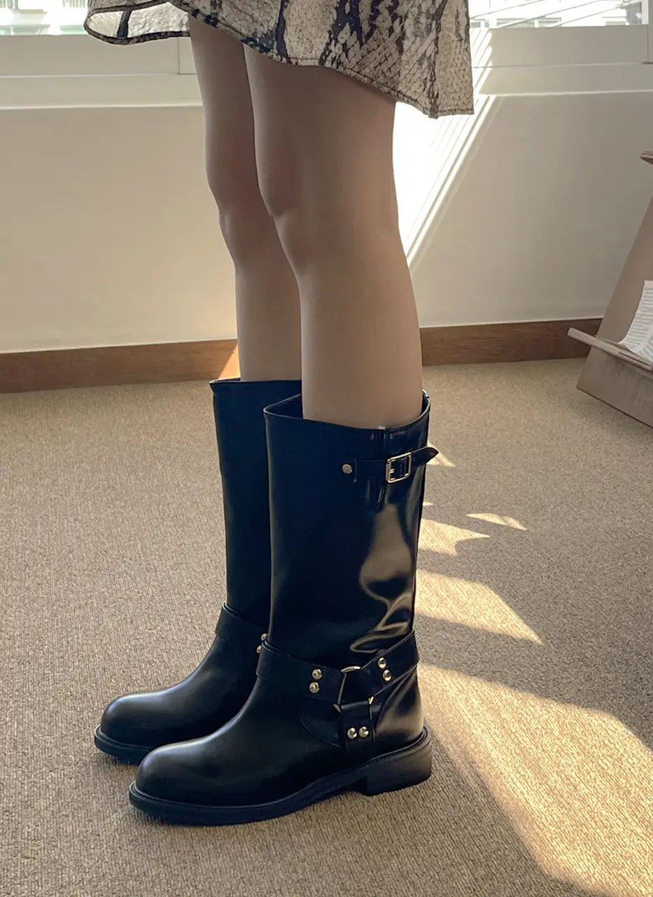 Caval Middle Biker Boots