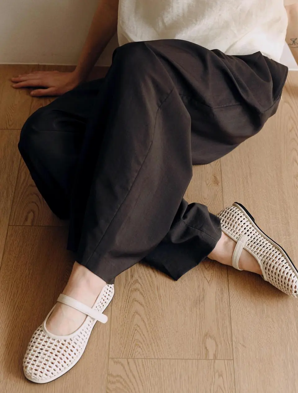 Danghye Mary Jane Mesh Ballet