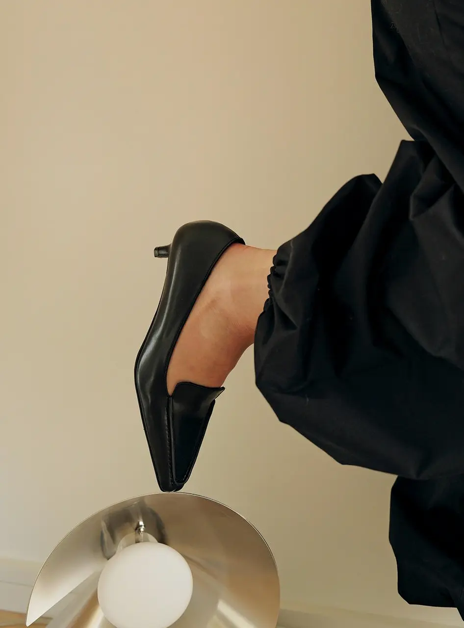 Fade Classic Loafer Heel 4.5cm Pumps