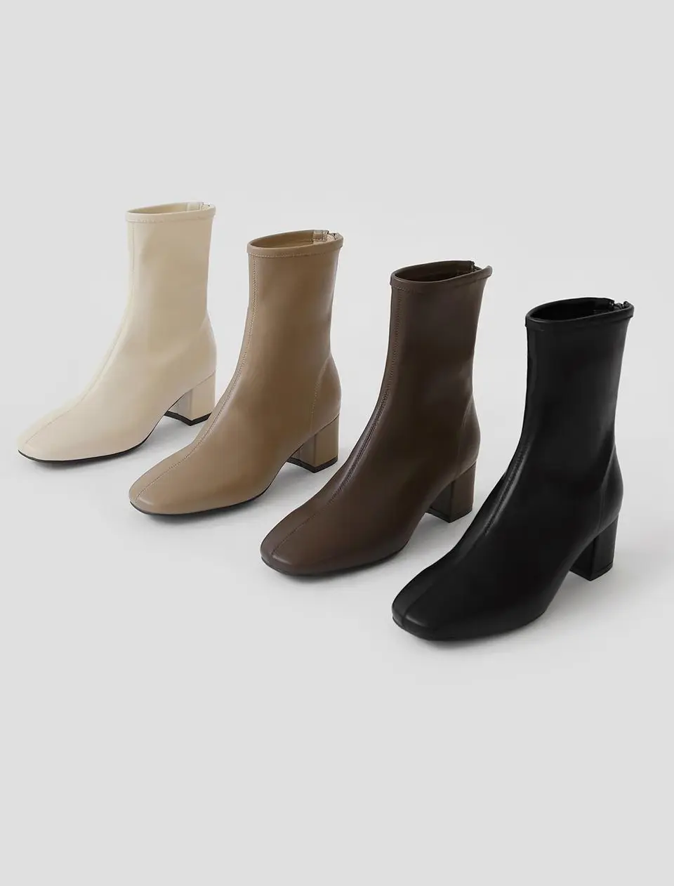 Anev Socks Ankle Boots (5cm)