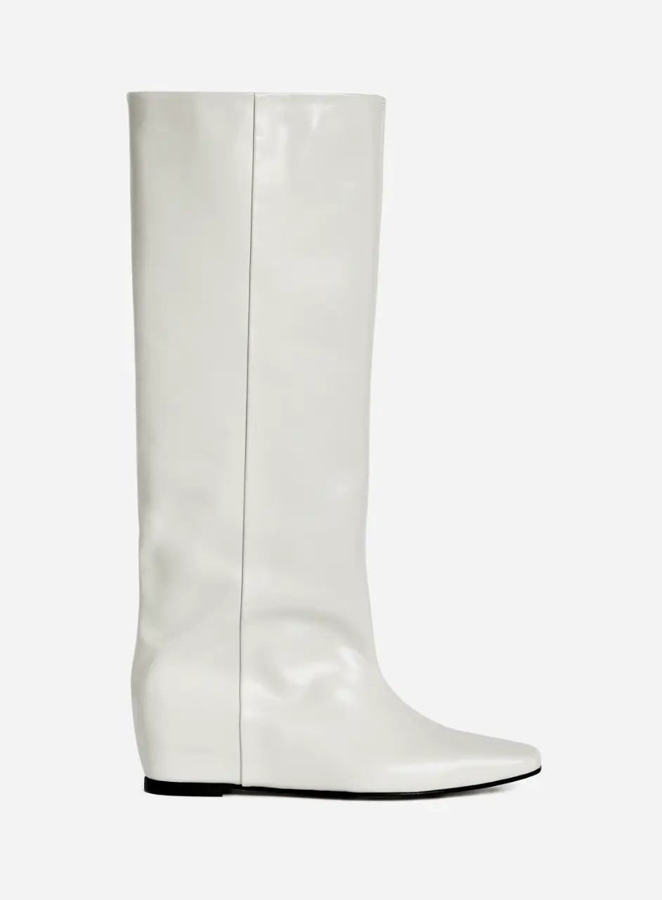 Regina Wedge-Heel Long Boots