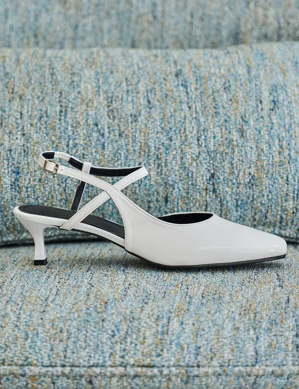 Rael Minimal Square Heel 5cm (CW0105GWH)