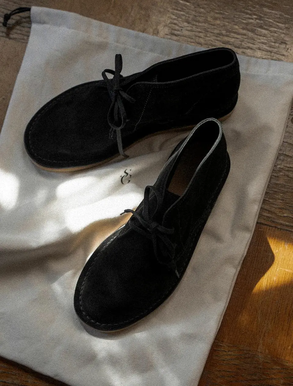 SUEDE SHORT BOOTS_BLACK