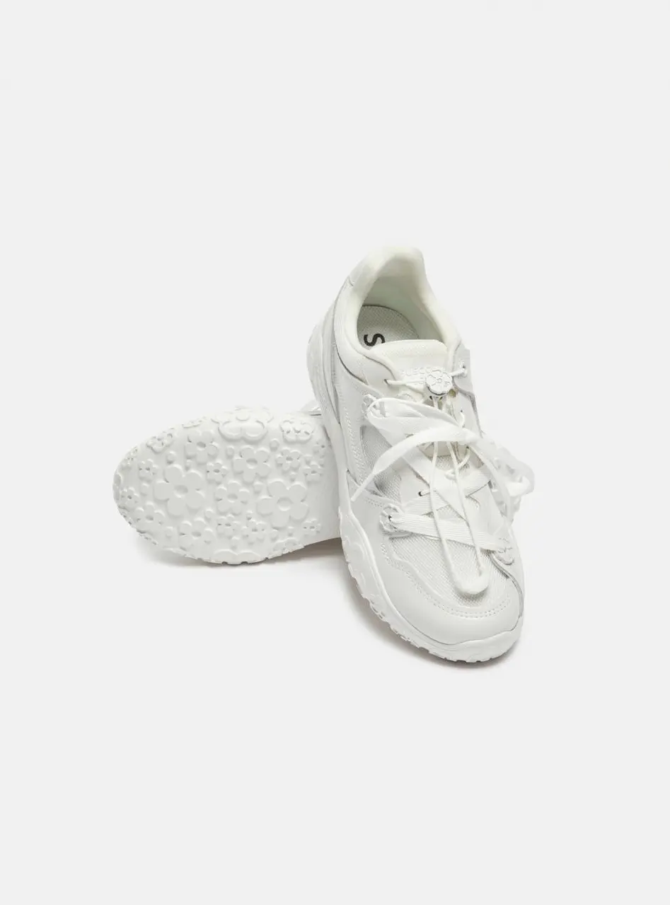 Flower lace-up Sneakers [white] (DG4DS26020WHT)