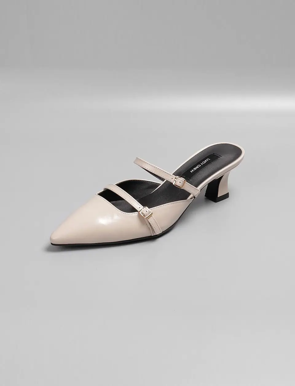 Mary Jane 5cm Mules (LC374)