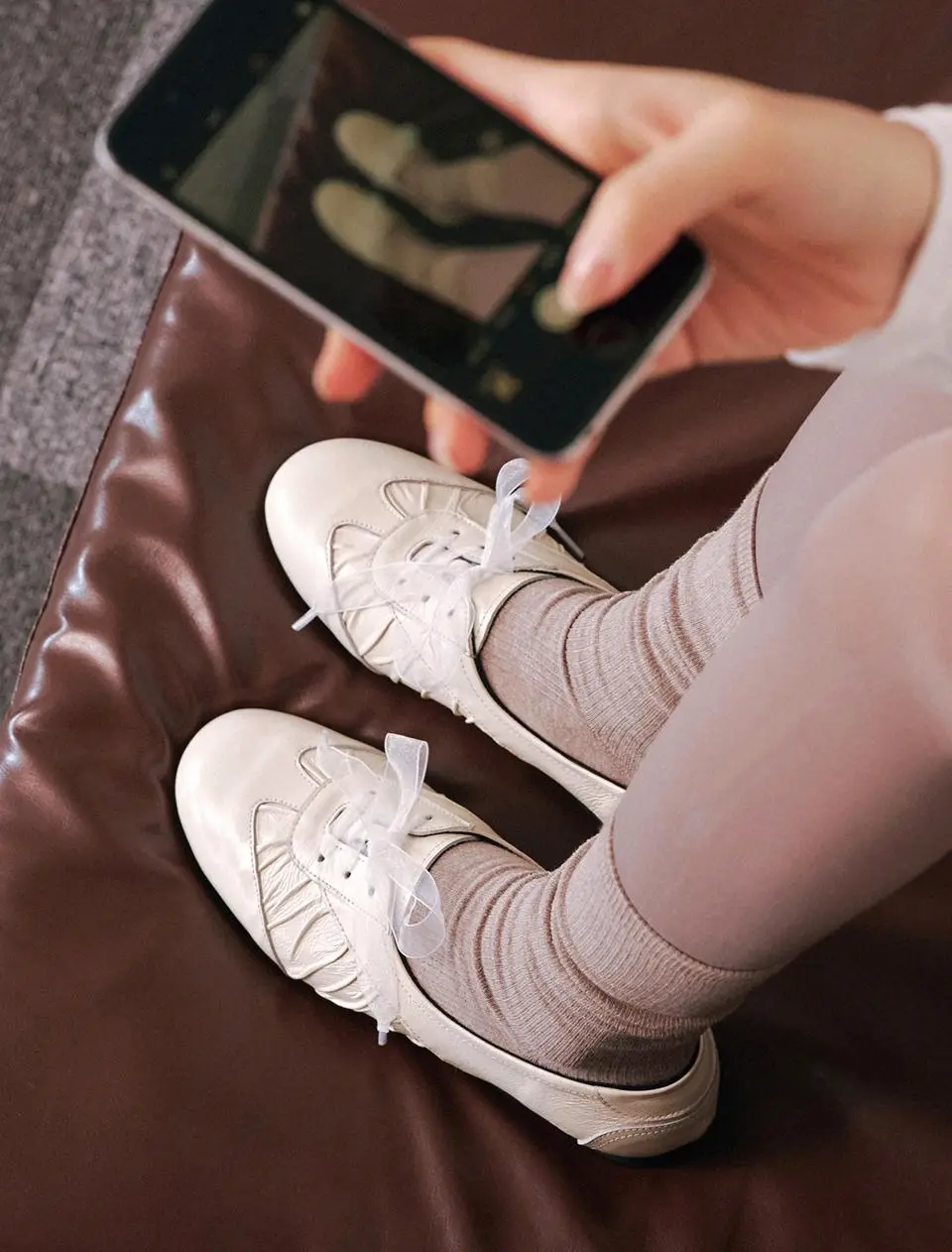 Madelen sneakers flat ballet [3Color]