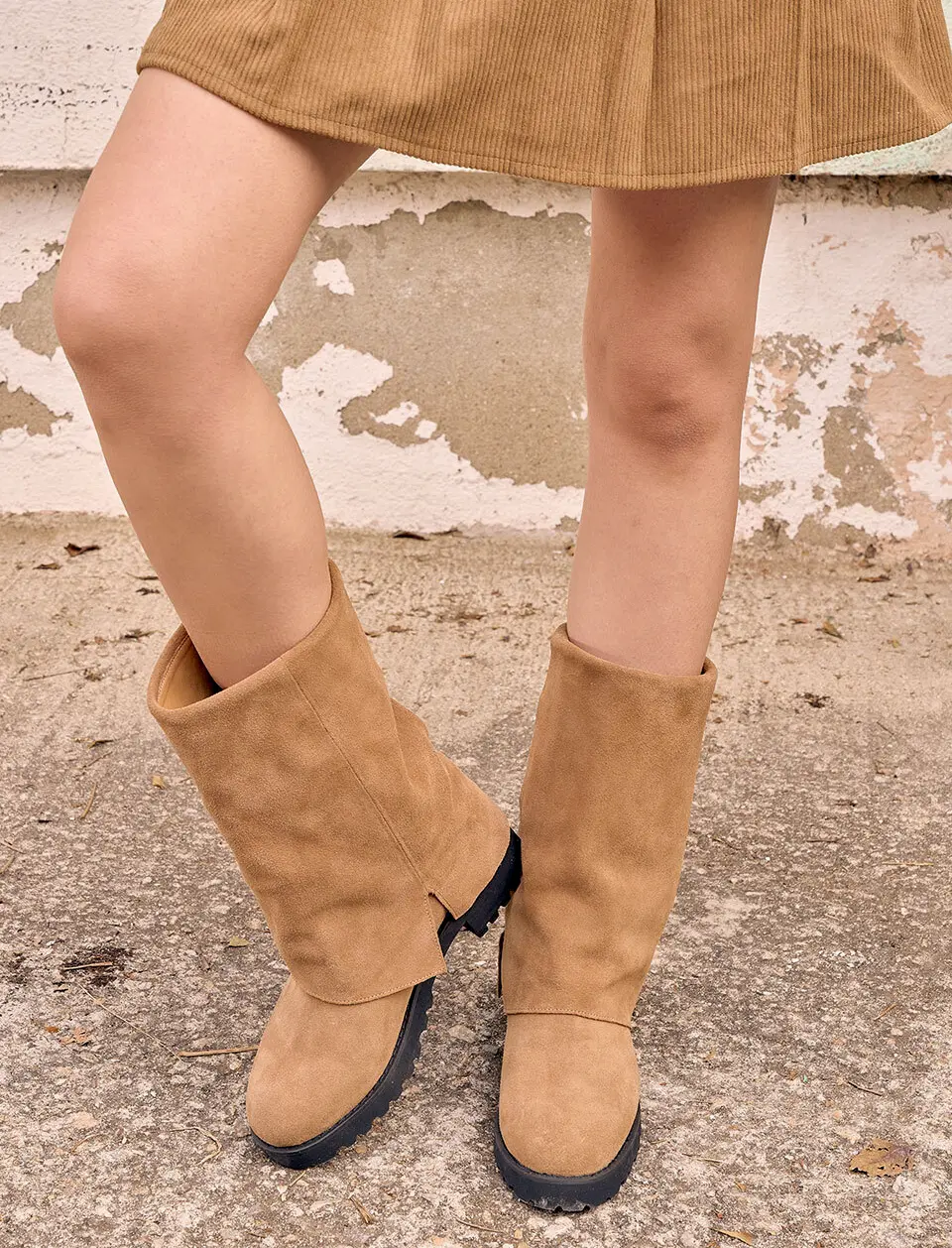 Jasper Warmer Middle Boots (2 Colors)