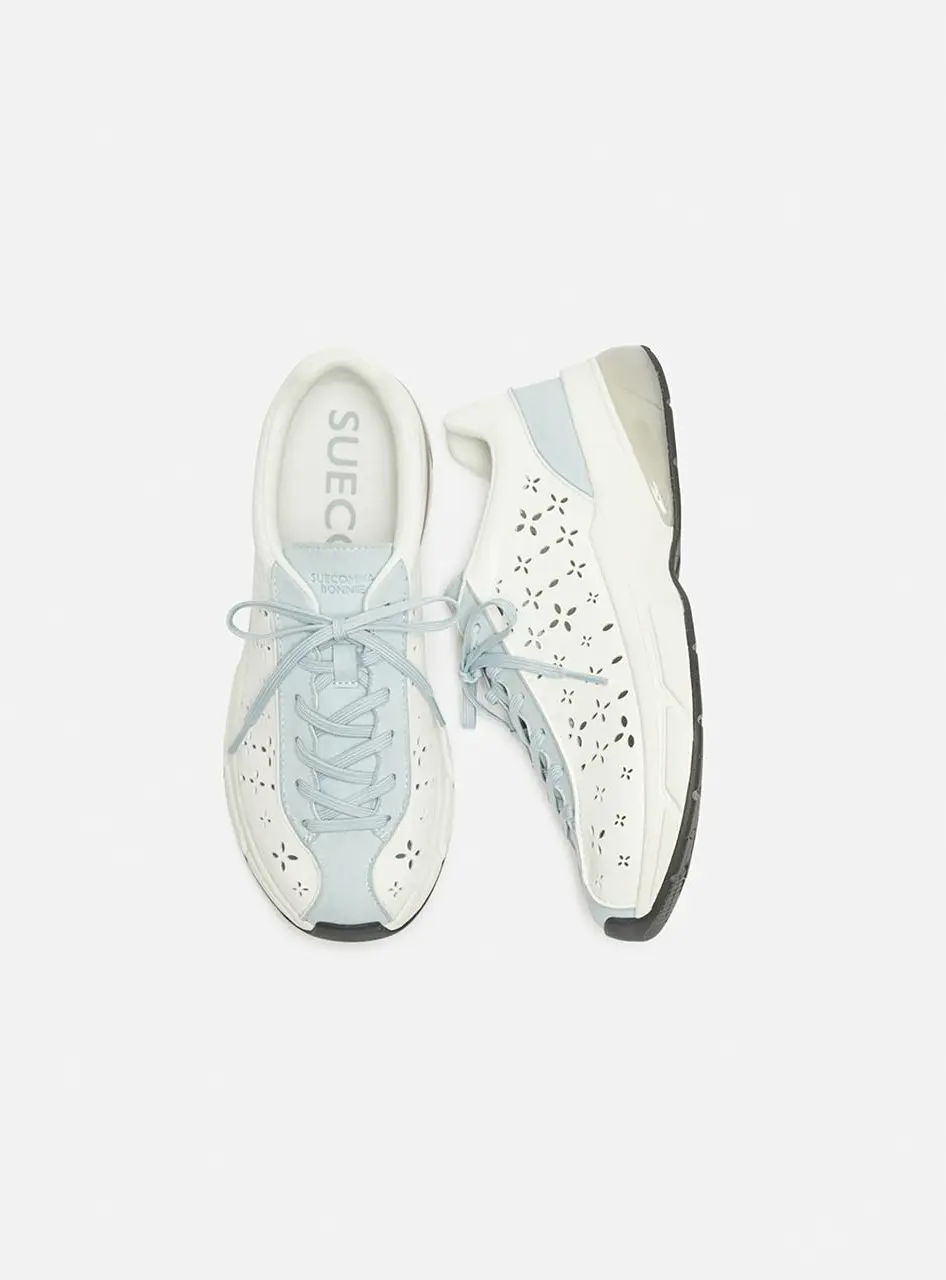 Flower punching Sneakers [white] (DG4DS26027WHT)