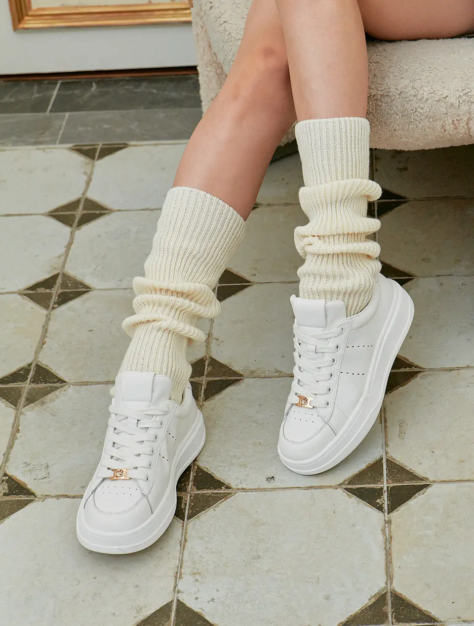 Mia Sneakers_White