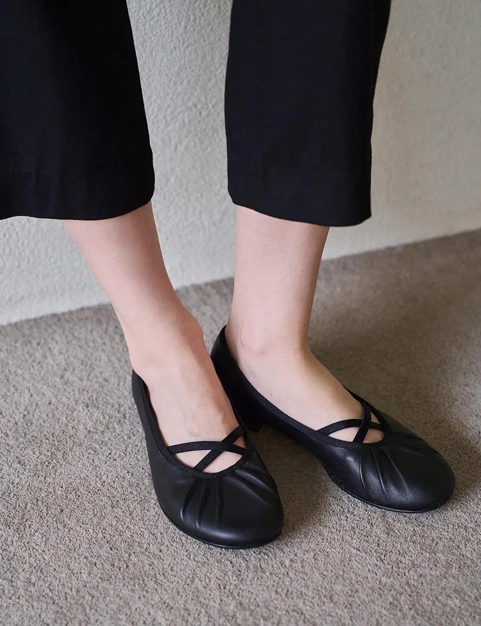 cliche flat Ballet [black]