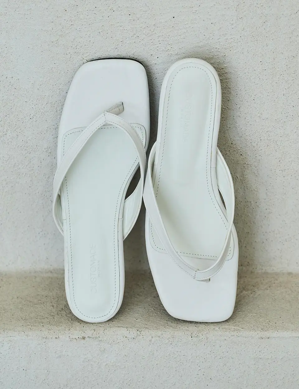 Lumi Kitten Flip Mule 3cm (CW0104WH)