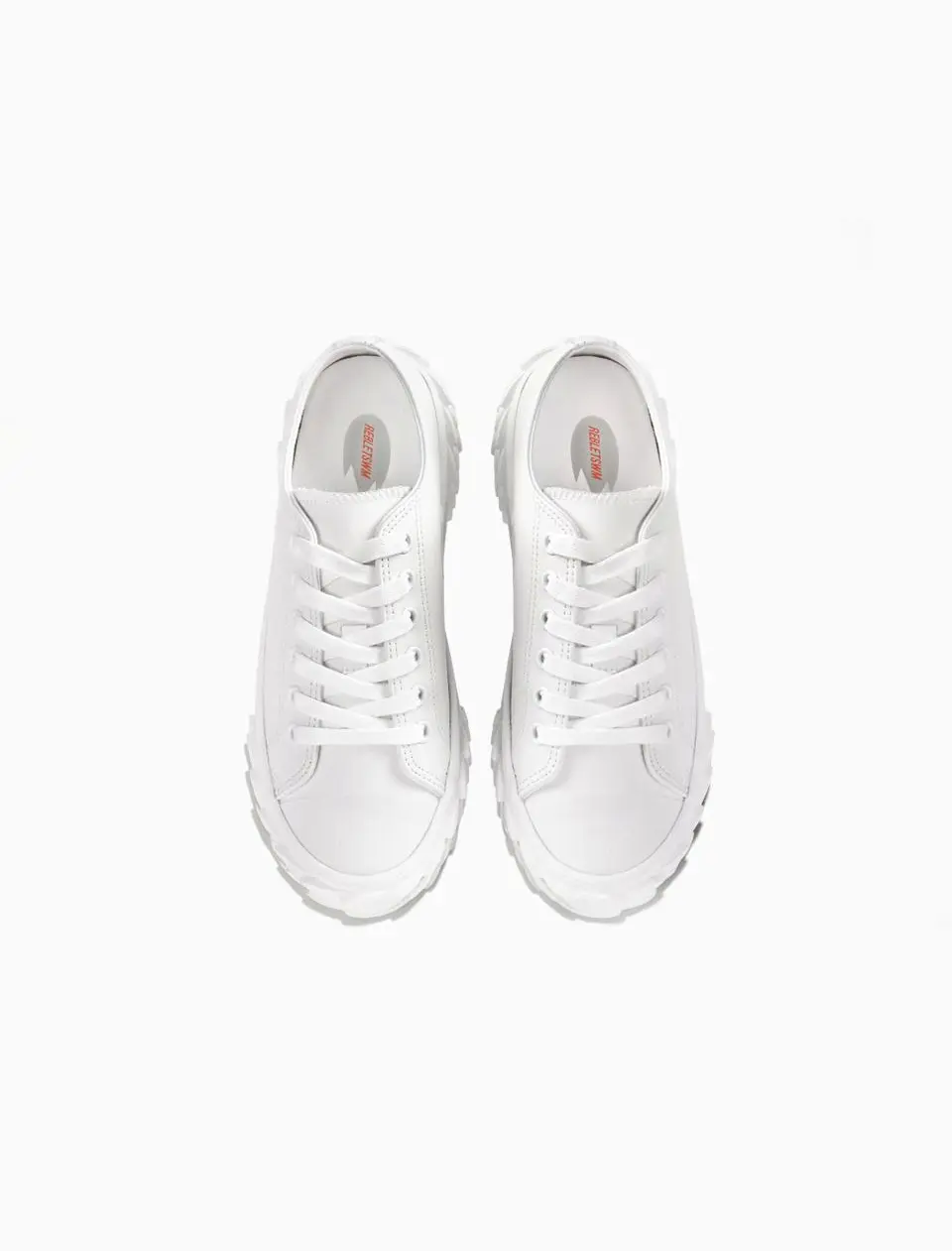 MAKO LEATHER SNEAKERS [WHITE]