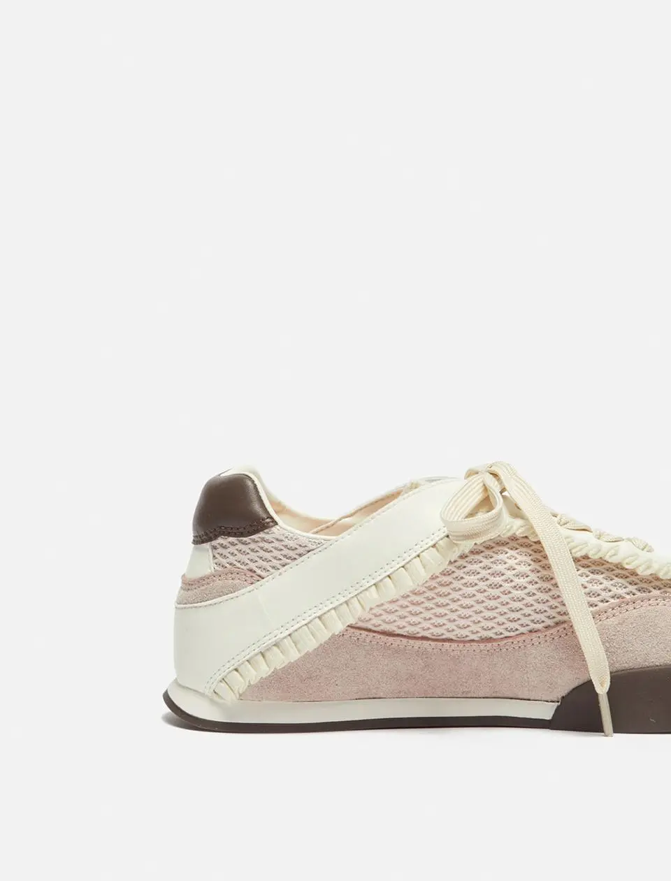 Ruffle low sneakers(Pink)_DG4DS26005PIK