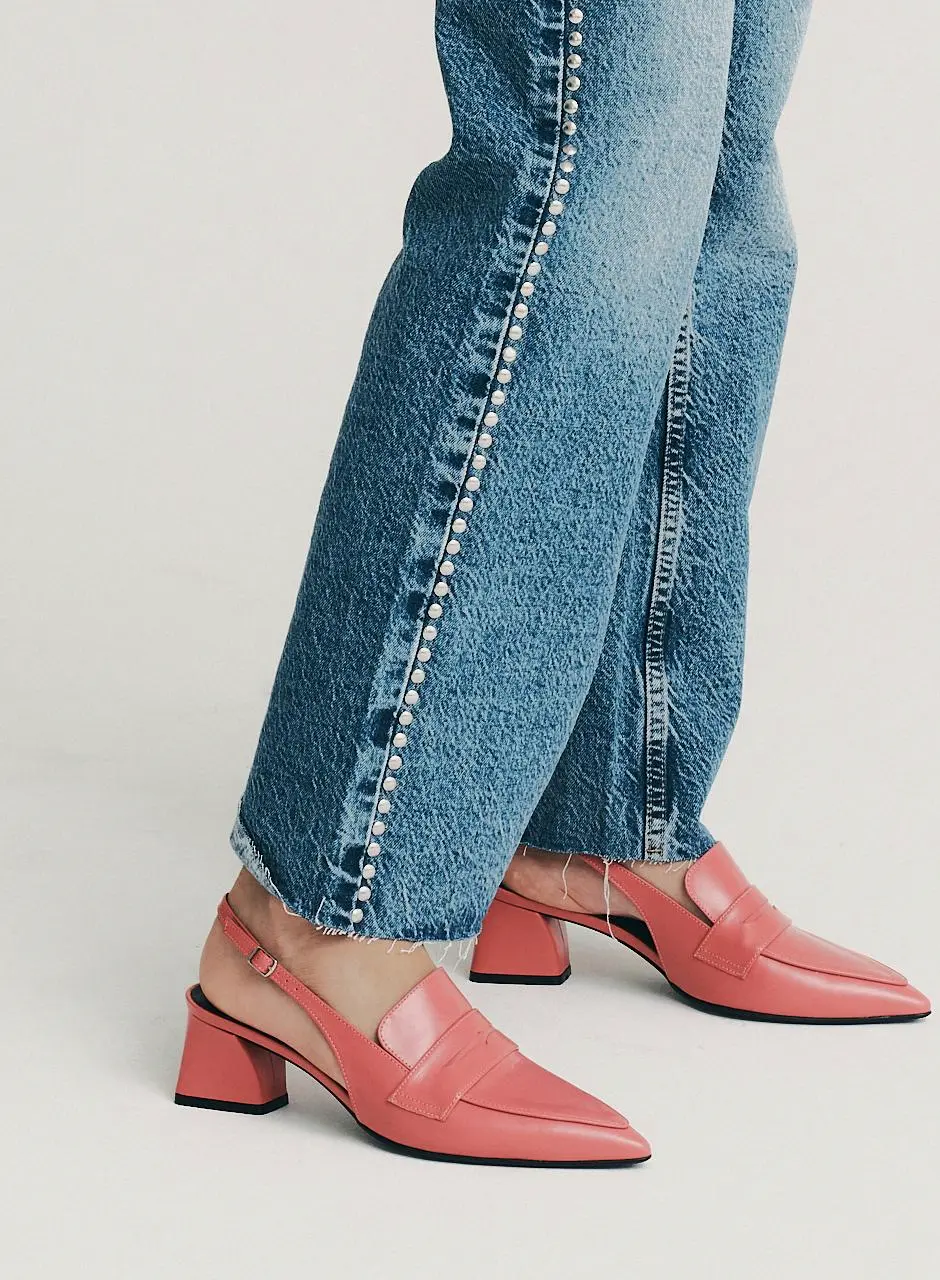 Stiletto Loafer 5cm PUMPS (LC313)