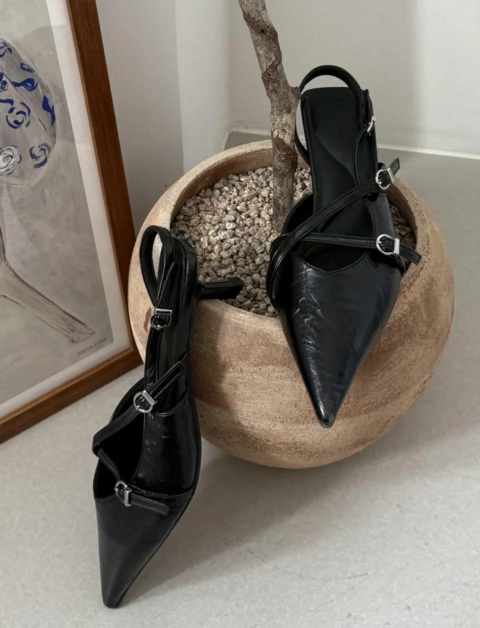 Cathay Mary Jane Slingback 4.5cm Pumps (WS9006)